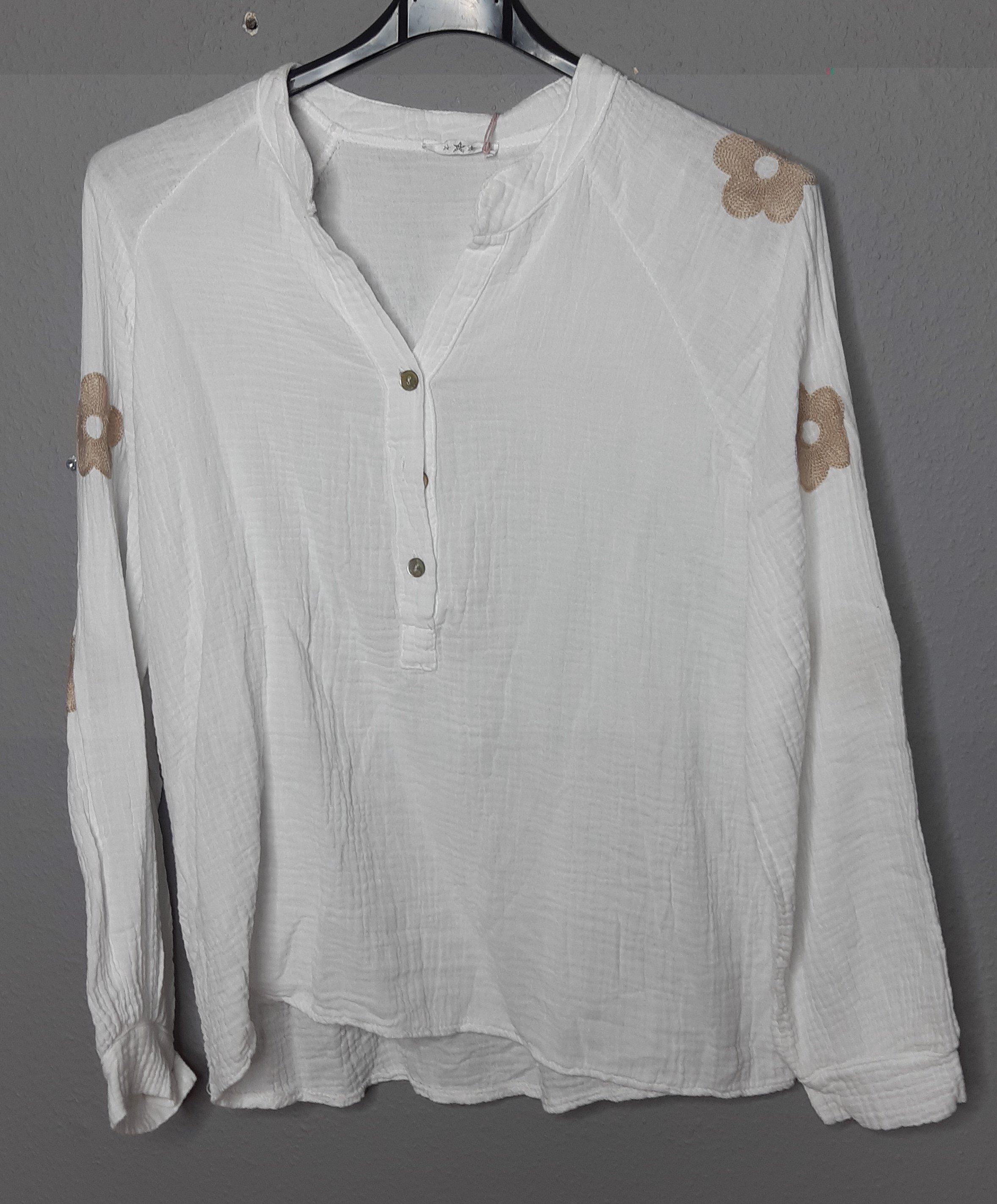 Monica Bluse Beige 2x59