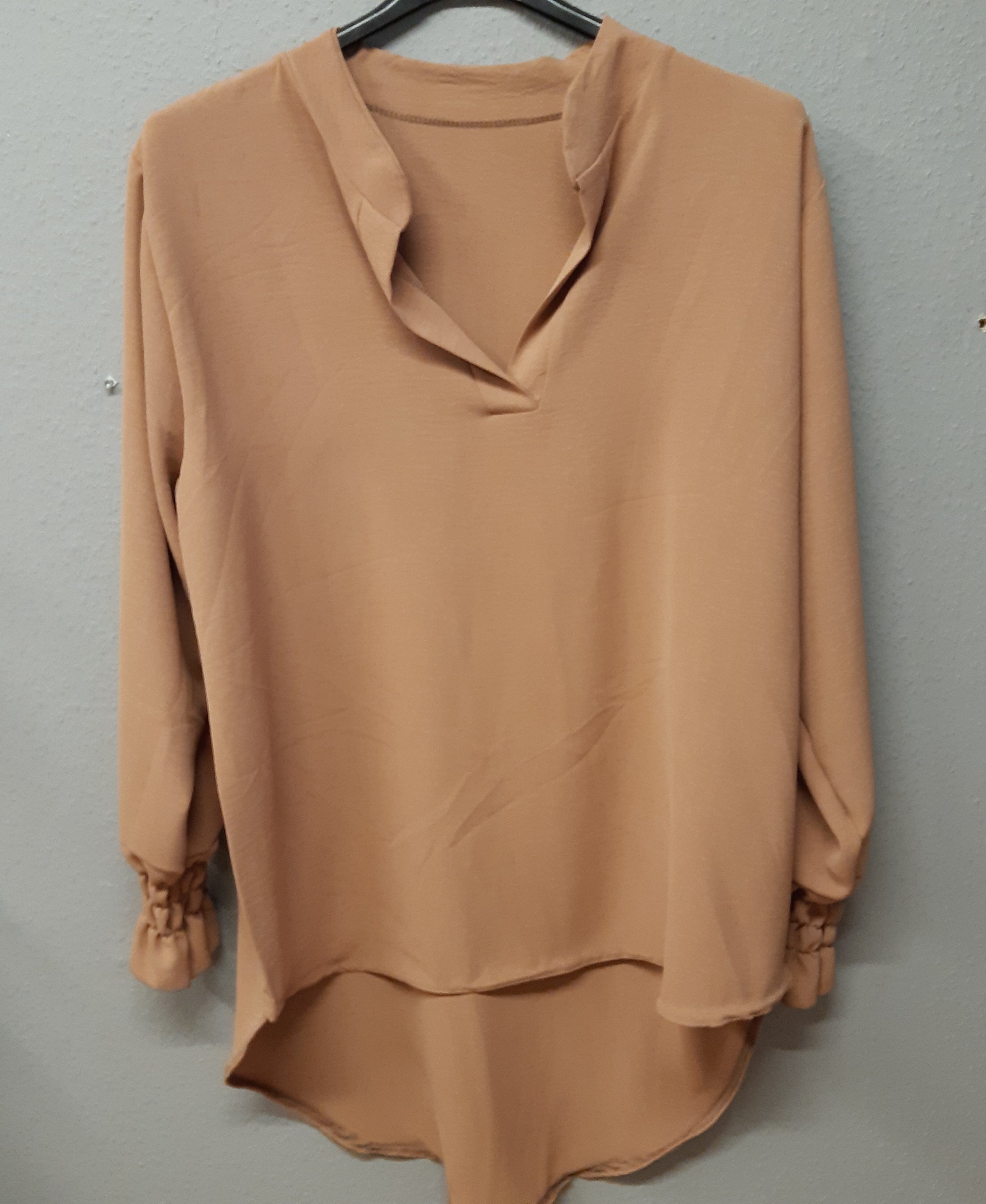 Lyna Bluse 2x64 Camel