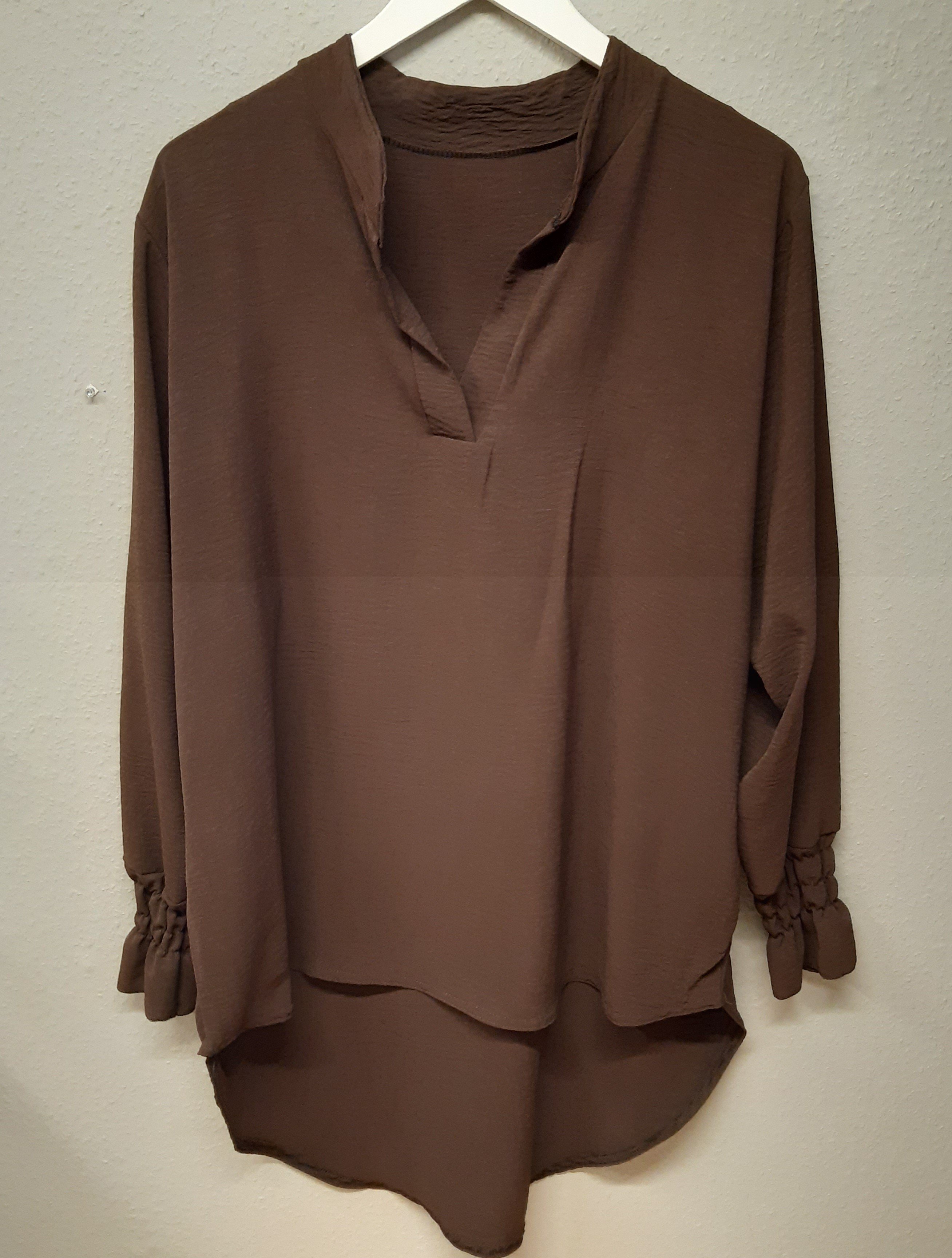 Lyna Bluse 2x64 Choco