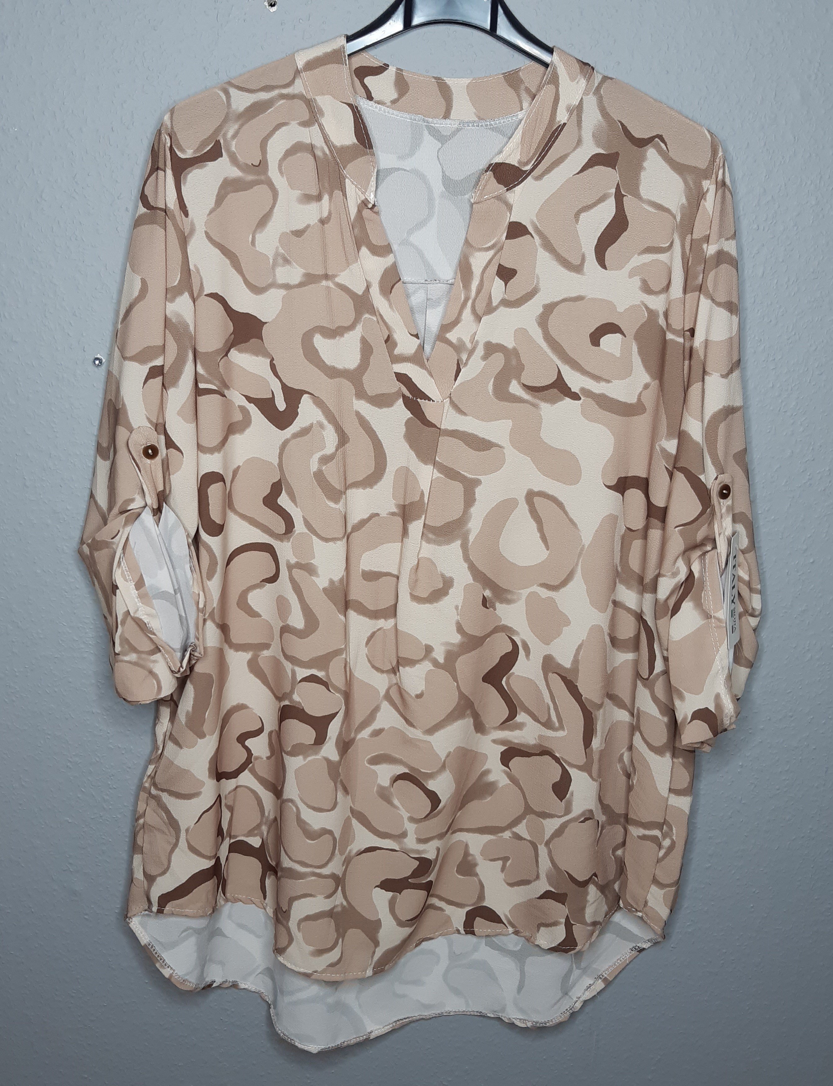 Soliva Bluse beige 2x65