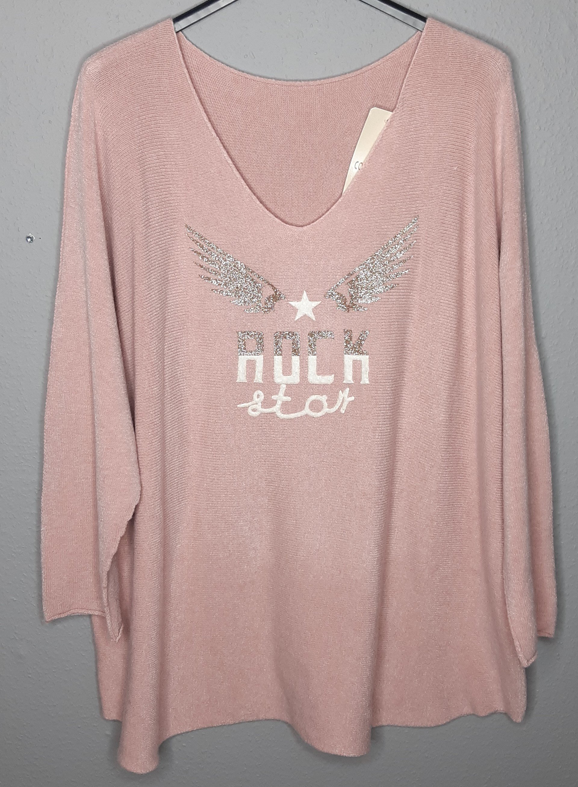 Bluse Wings Rosa 2x71