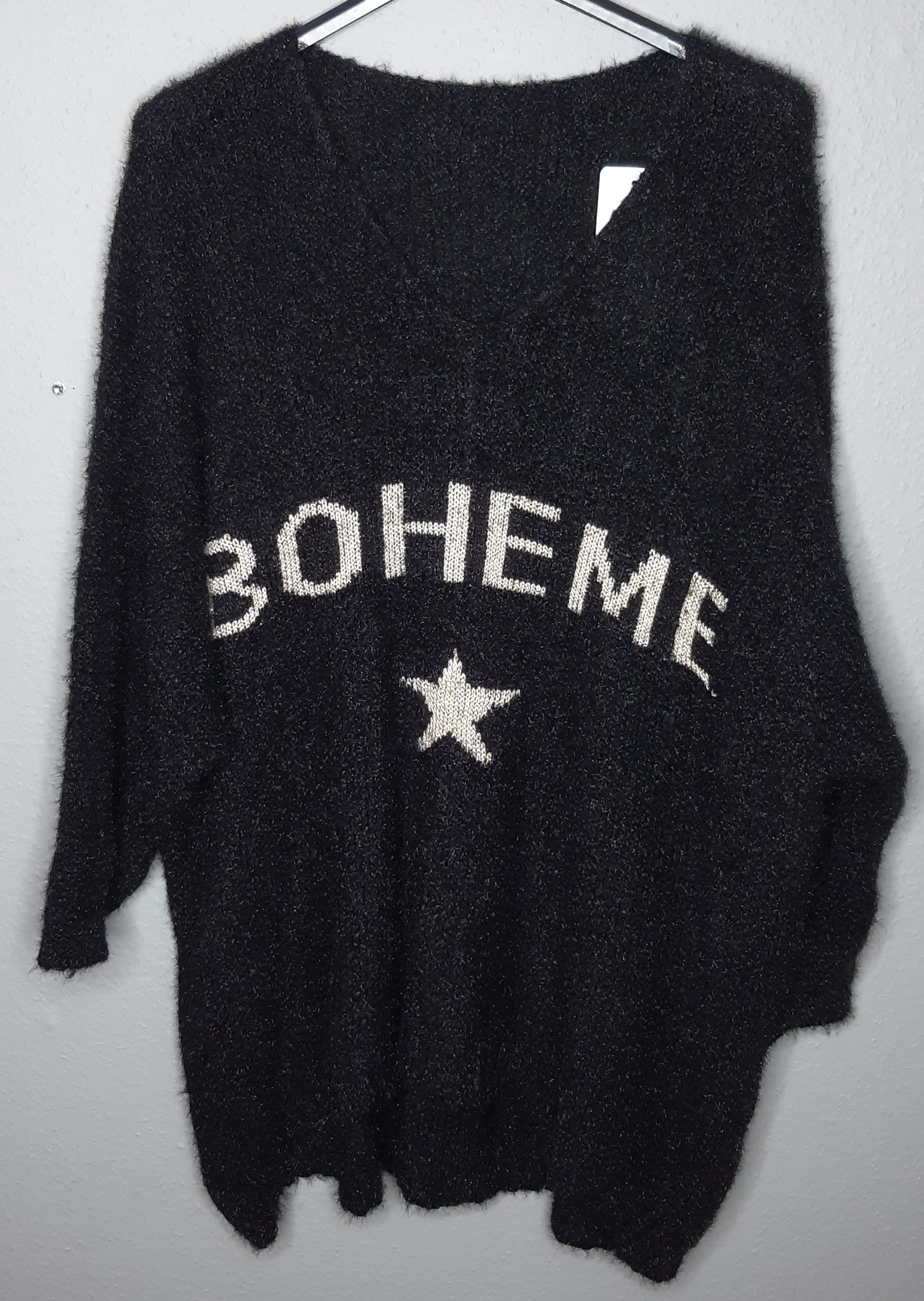 Bluse Boheme Sort 2x70