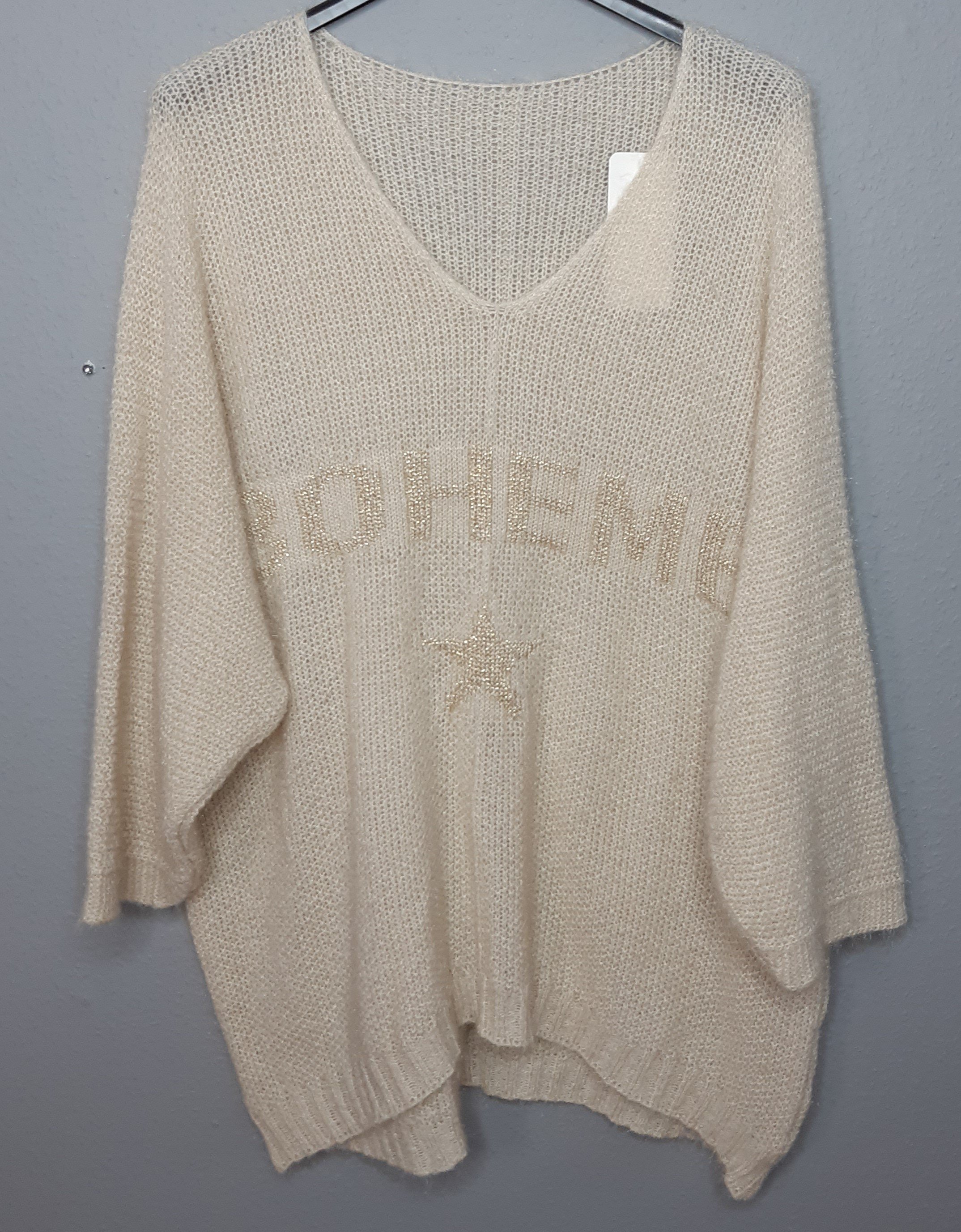Bluse Boheme Beige Light 2x70