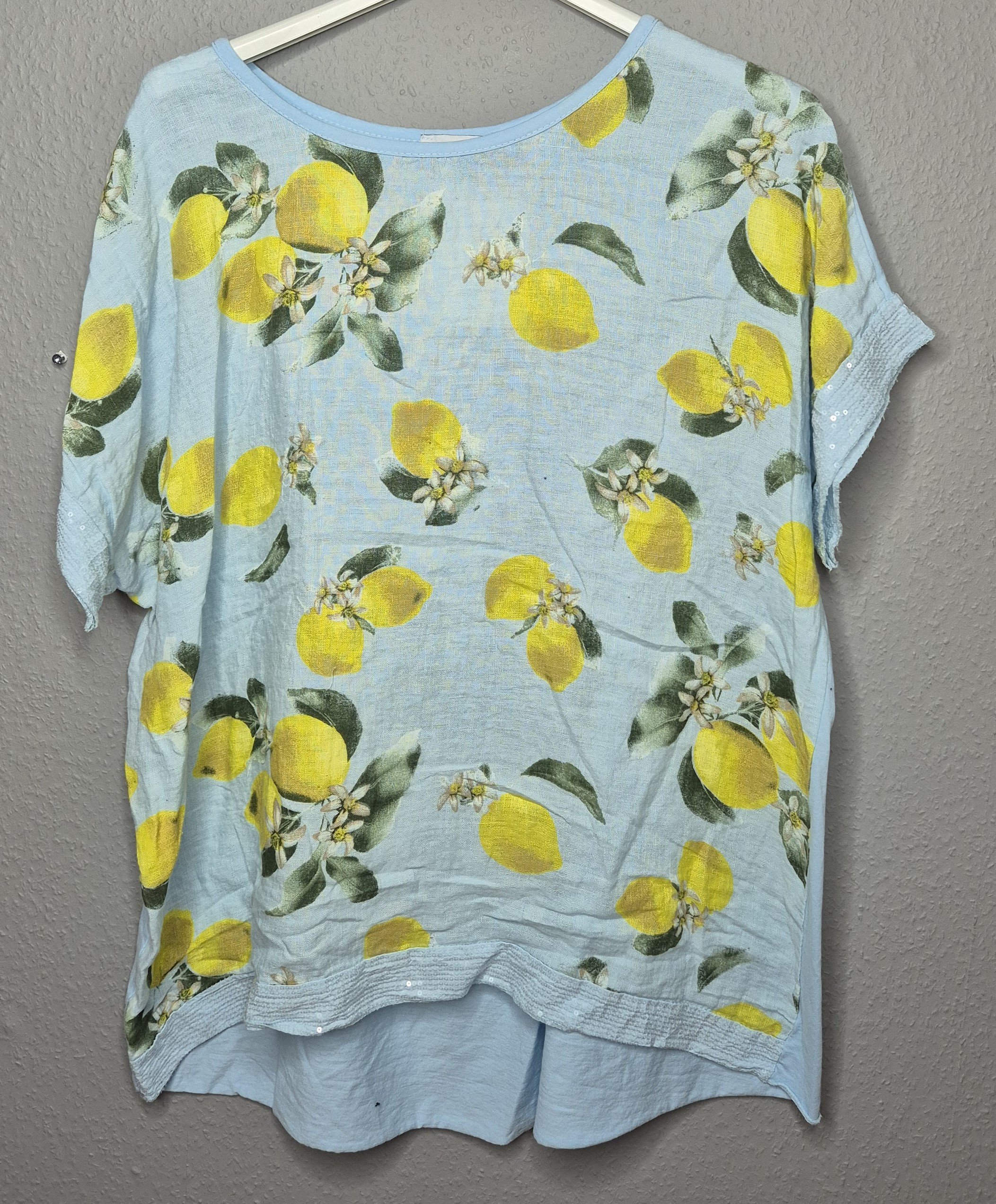 Lemon T-shirt Lysbl 2x62