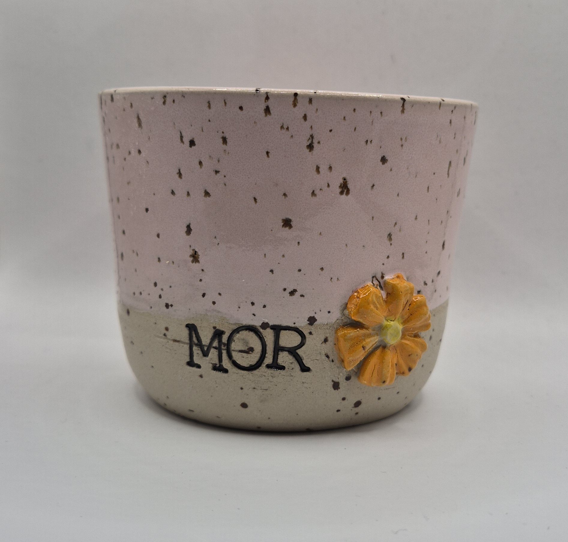 Kop Mor og blomst orange