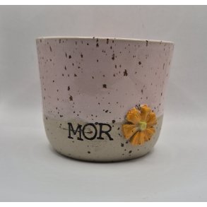 Kop Mor og blomst orange