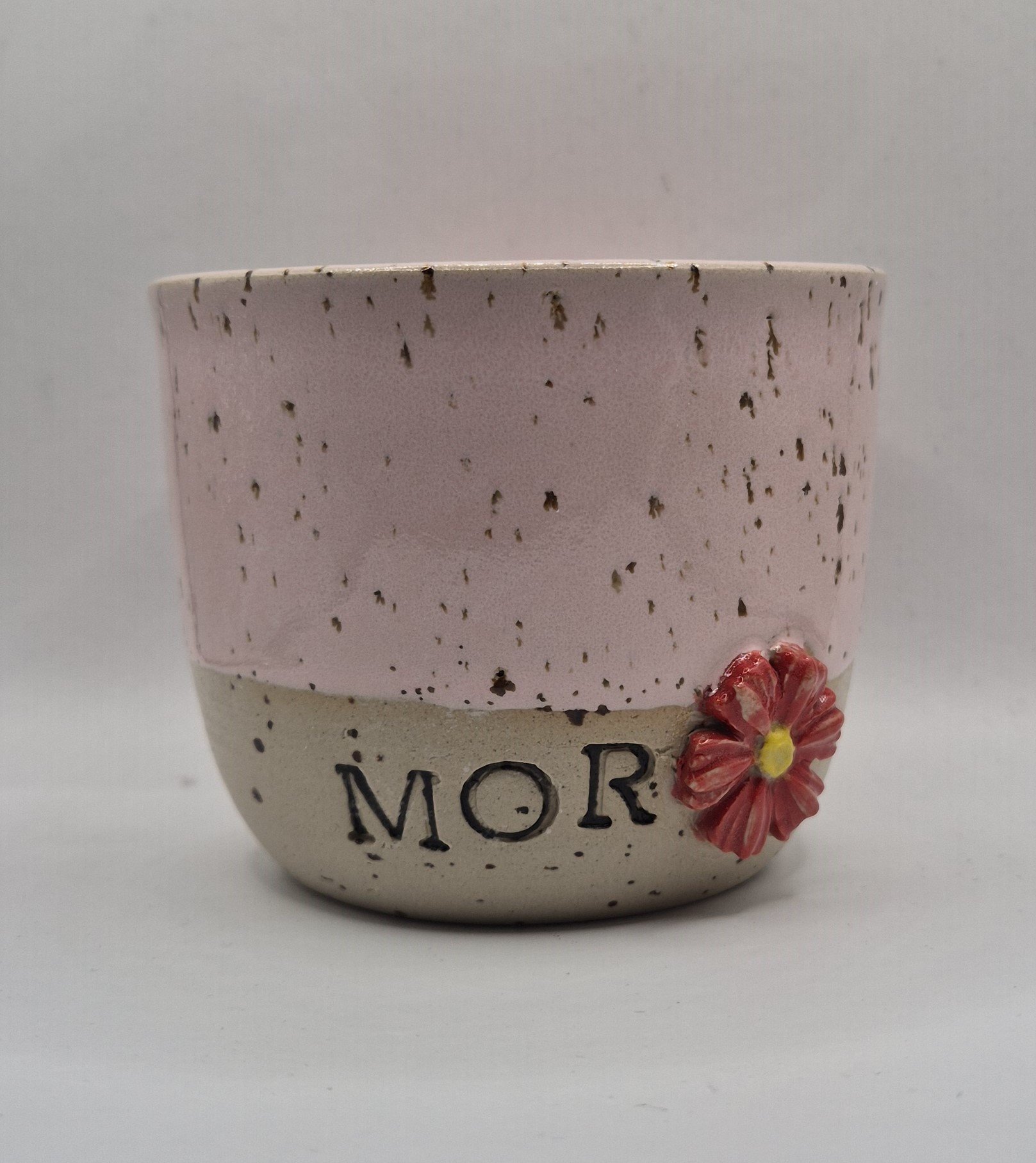 Kop Mor og blomst r�d