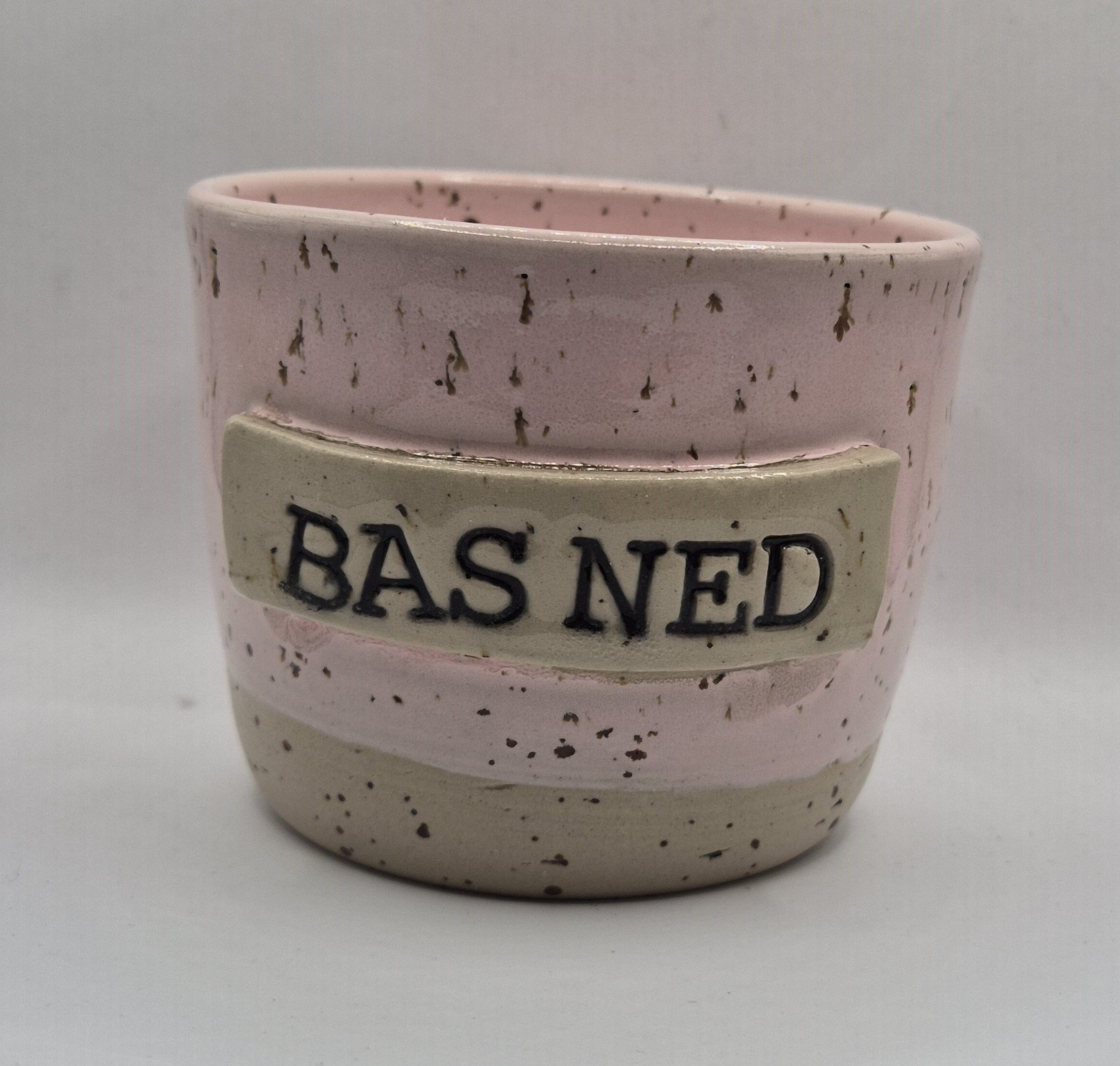 Kop uden hank tekst BAS NED