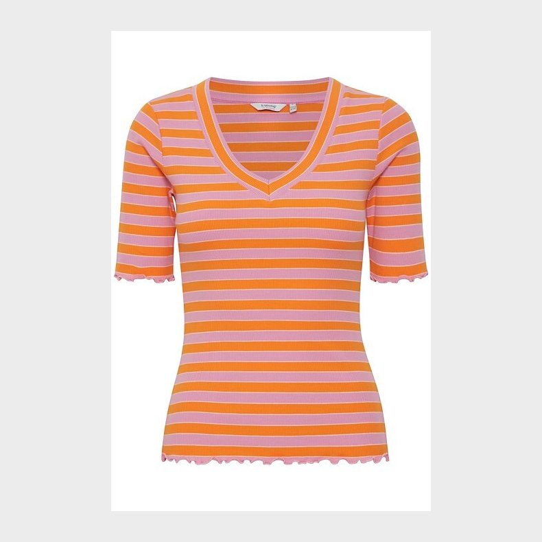 BYSanana T-shirt Orange strib - 132