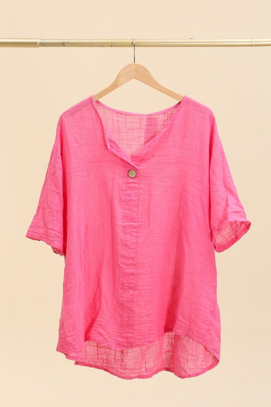 Bella Bluse K/ 2x65 Pink