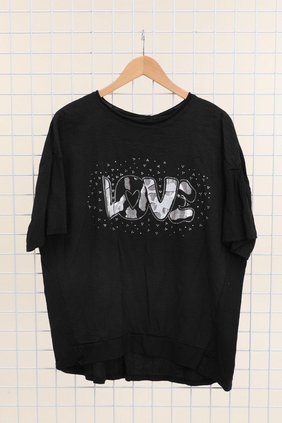 Stine Love T-shirt 2x62 Sort