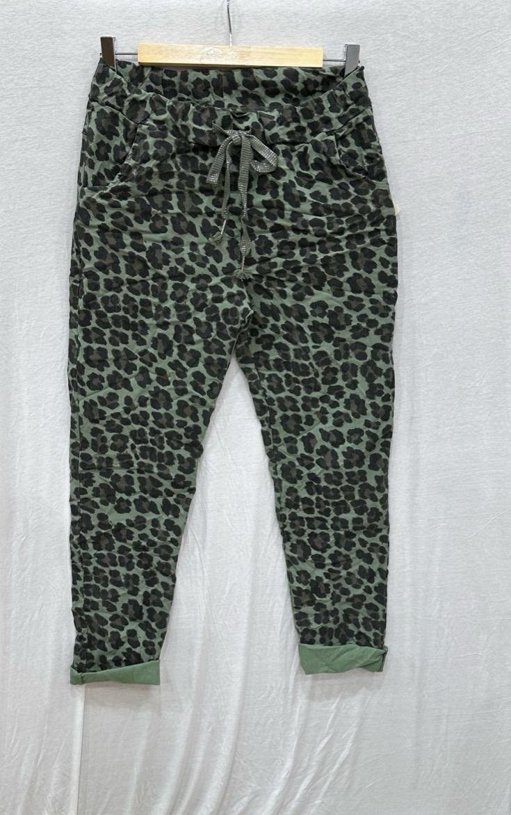 Sweatpants Barbara leo Kaki M-XXXL