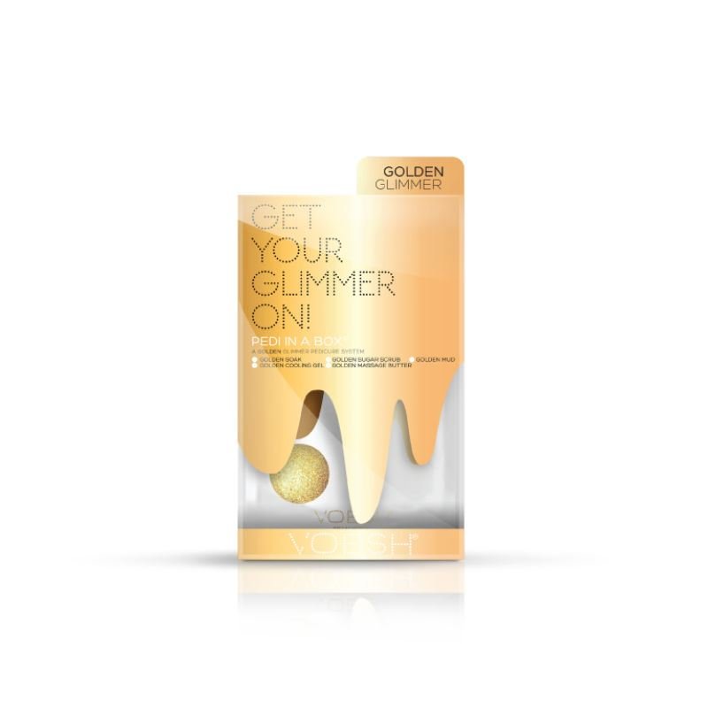 Pedi in a Box  Golden Glimmer 4 step