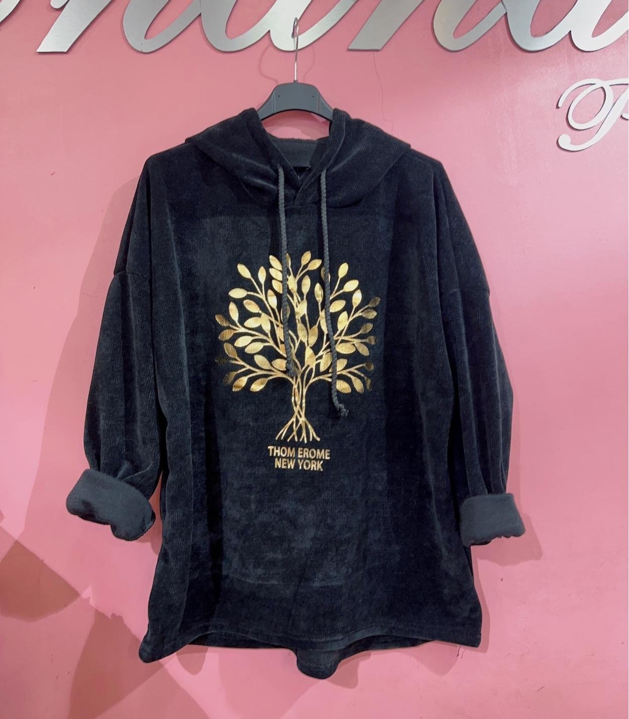 Karly Hoodie 2x68 Sort