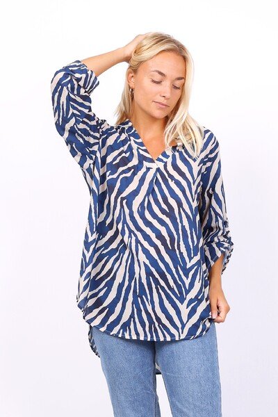 Selma Bluse marine - 204