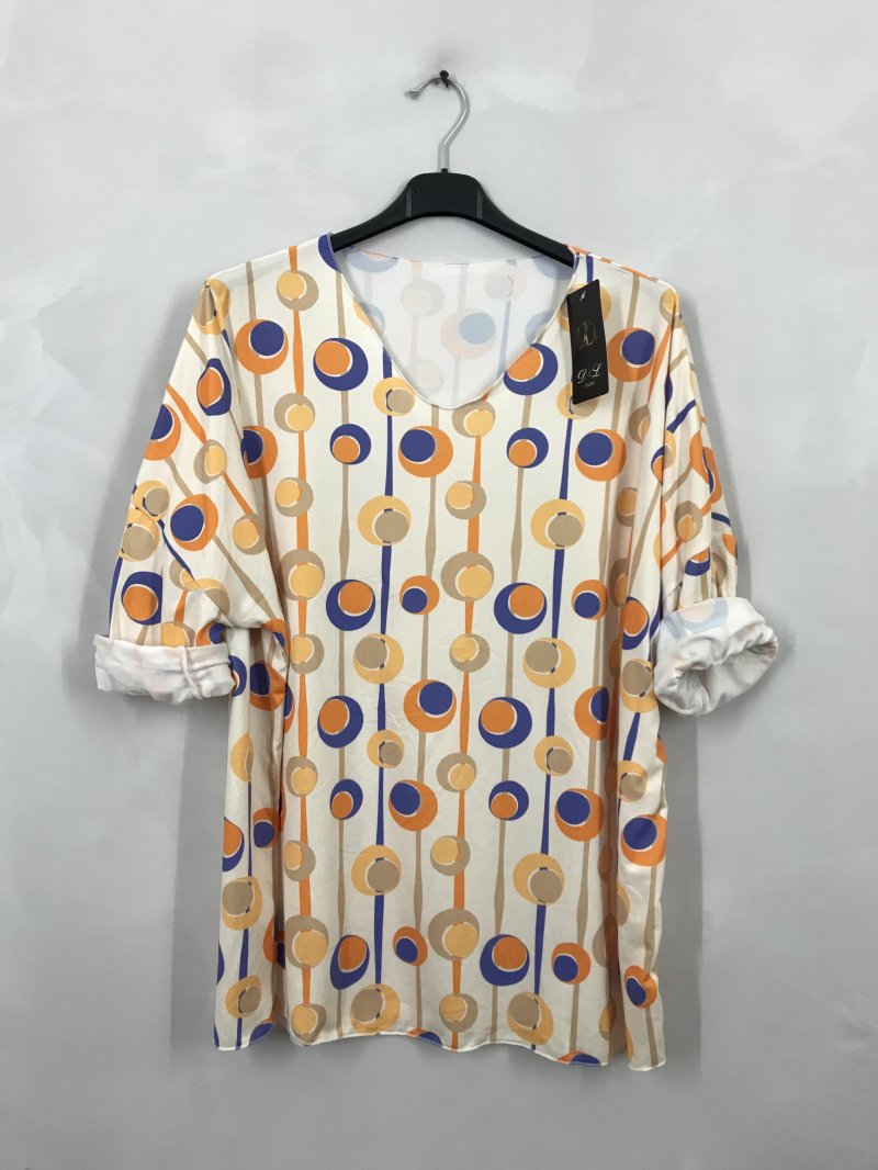 Misha Bluse Cirkle Orange 2x69