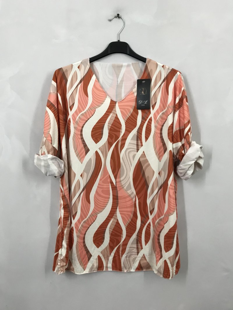 Laila bluse Brndt Coral 2x69