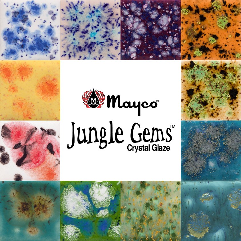 Mayco S2 Kit Crystalite 12 stk � 115ml