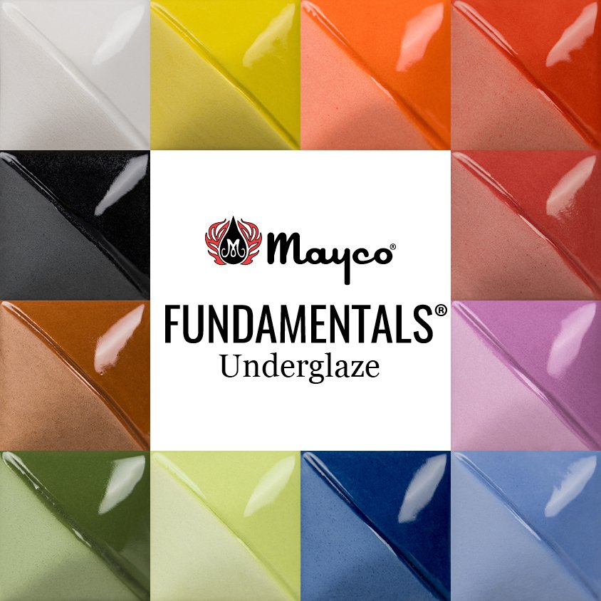 Mayco UGKit4 Underglasur 12x118ml